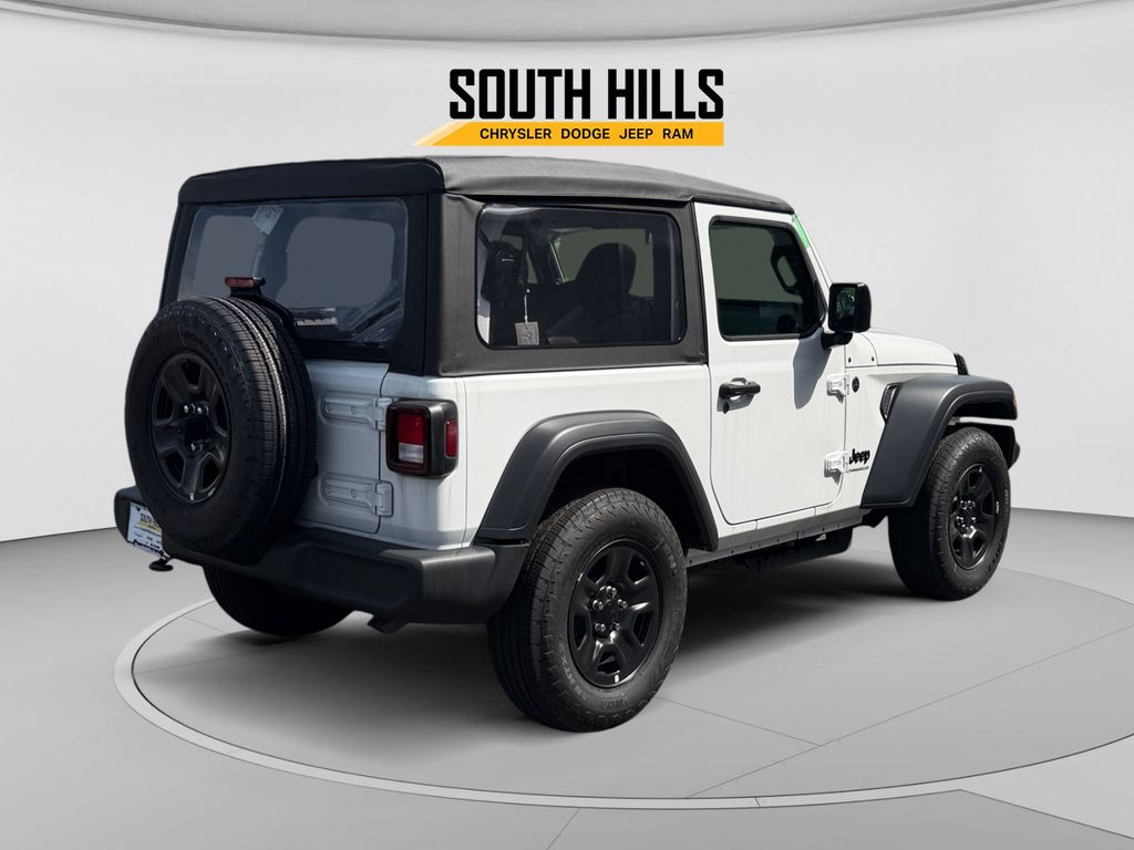 2026 Jeep Wrangler Sport White at South Hills CDJR