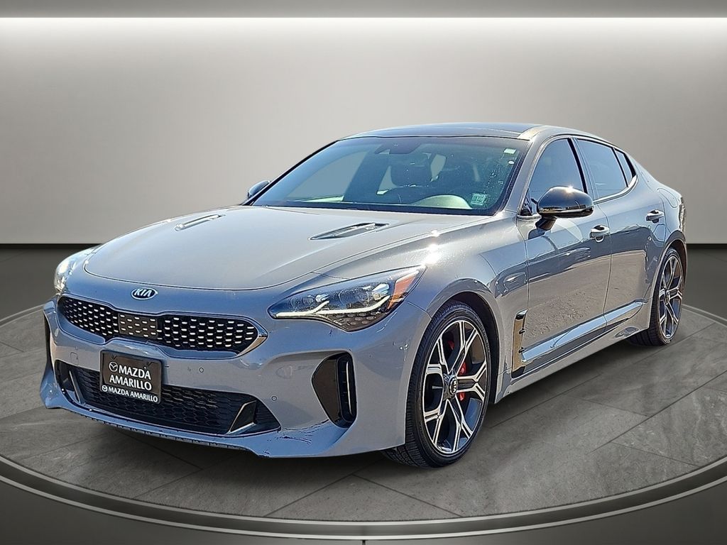 Ceramic Silver 2020 Kia Stinger Sedan Rear-Wheel Drive 8-Speed Automatic