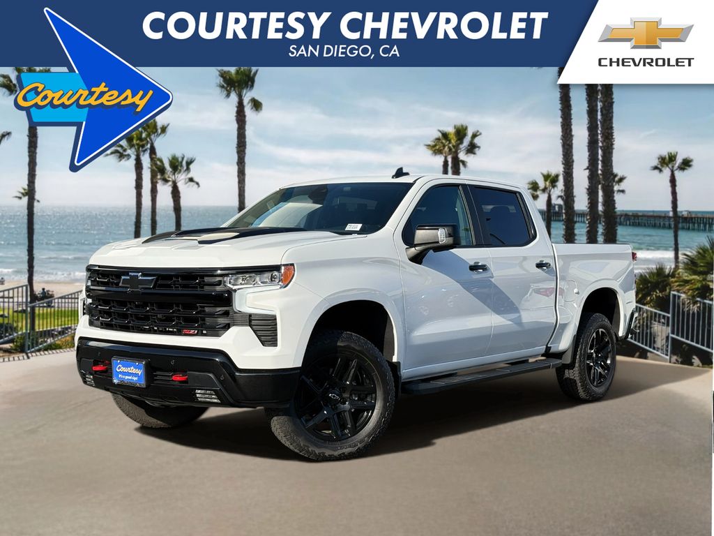 Summit White 2026 Chevrolet Silverado 1500 Pickup Truck Four-Wheel Drive Automatic
