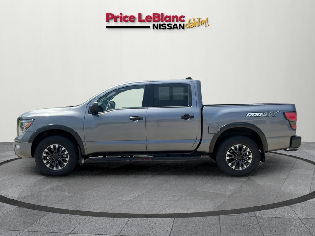 2024 Nissan Titan PRO-4X Gray at Browns Ford of Johnstown
