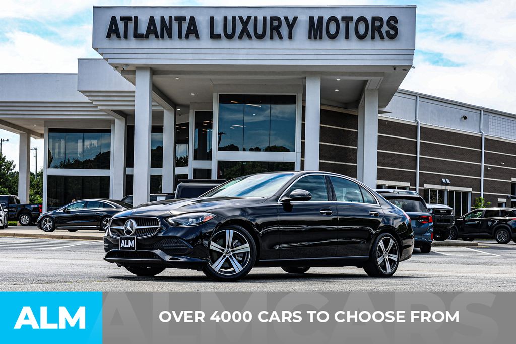 Used 2025 Black Mercedes-Benz C 300 image 2