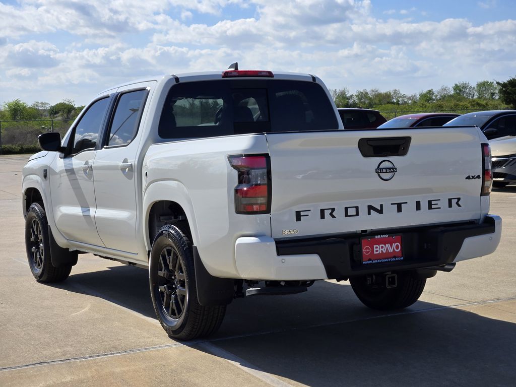2026 Nissan Frontier SV White at Central Houston Nissan