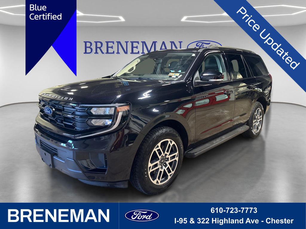 Black Metallic 2025 Ford Expedition SUV / Crossover Four-Wheel Drive Automatic