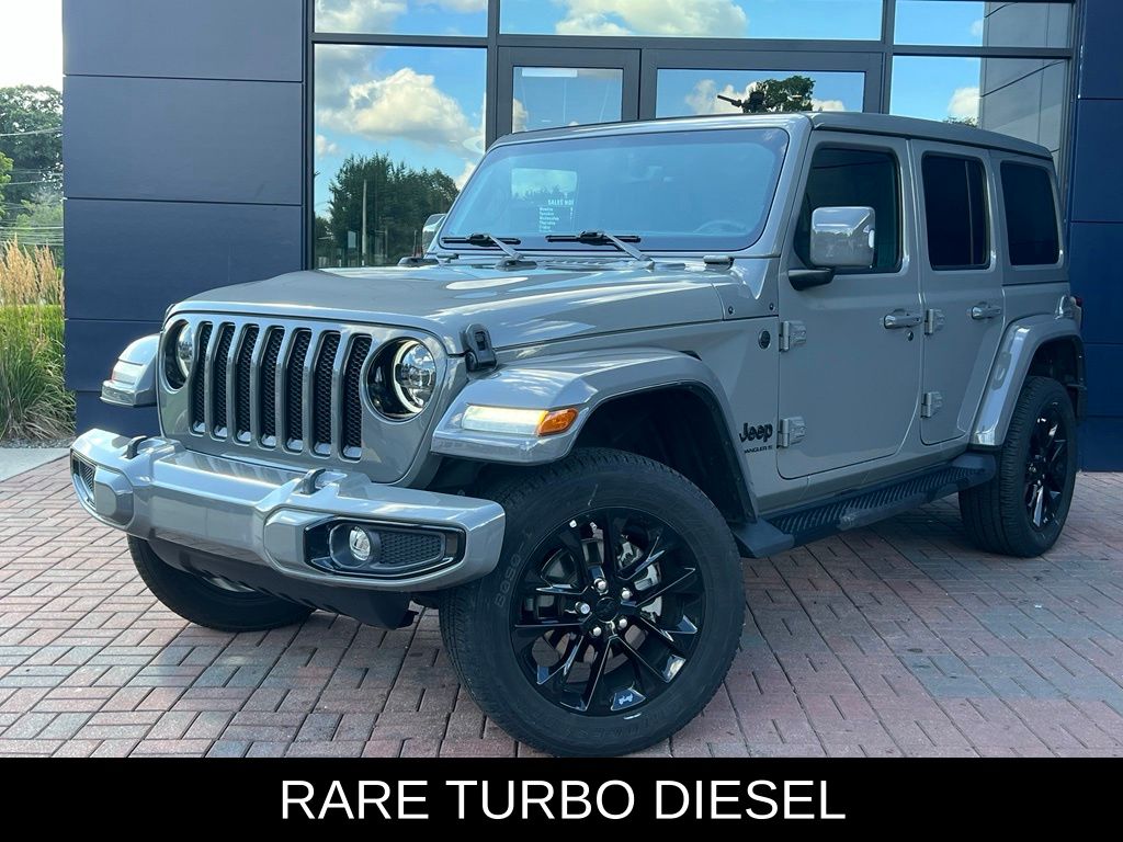 Sting-Gray Clearcoat 2023 Jeep Wrangler SUV / Crossover  8-Speed Automatic