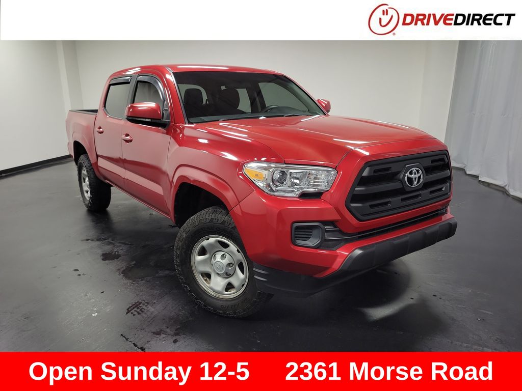 Barcelona Red Metallic 2017 Toyota Tacoma Pickup Truck Four-Wheel Drive 6-Speed Automatic