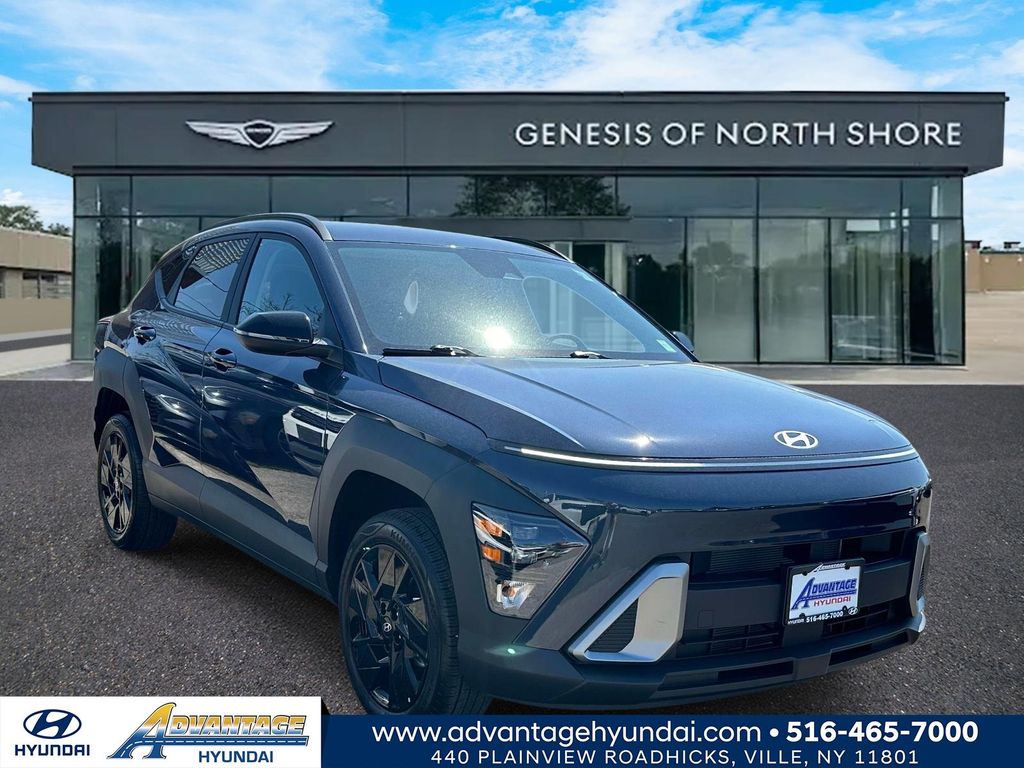 Denim Blue Pearl 2026 Hyundai Kona SEL Sport AWD SUV / Crossover All-Wheel Drive Continuously Variable Transmission