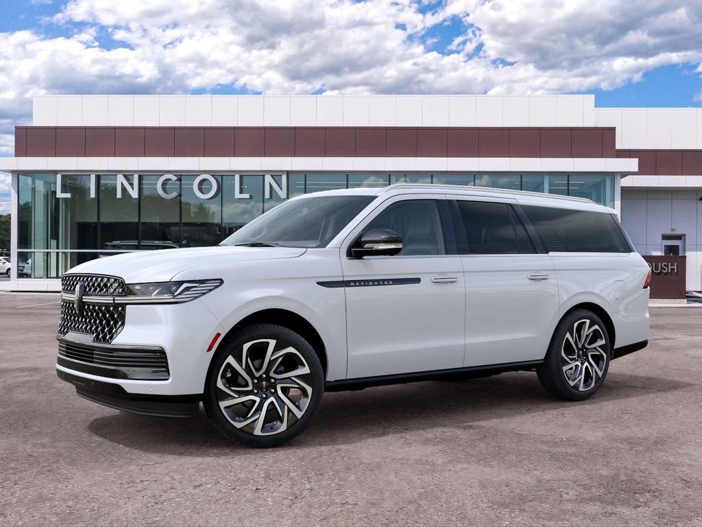 Pristine White Metallic Tri-Coat 2027 Lincoln Navigator SUV / Crossover Four-Wheel Drive Automatic