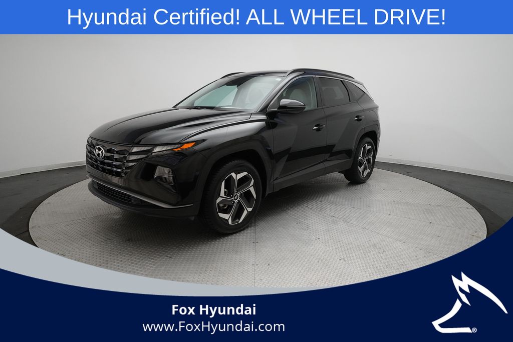 Black Pearl 2024 Hyundai Tucson SUV / Crossover All-Wheel Drive 8-Speed Automatic