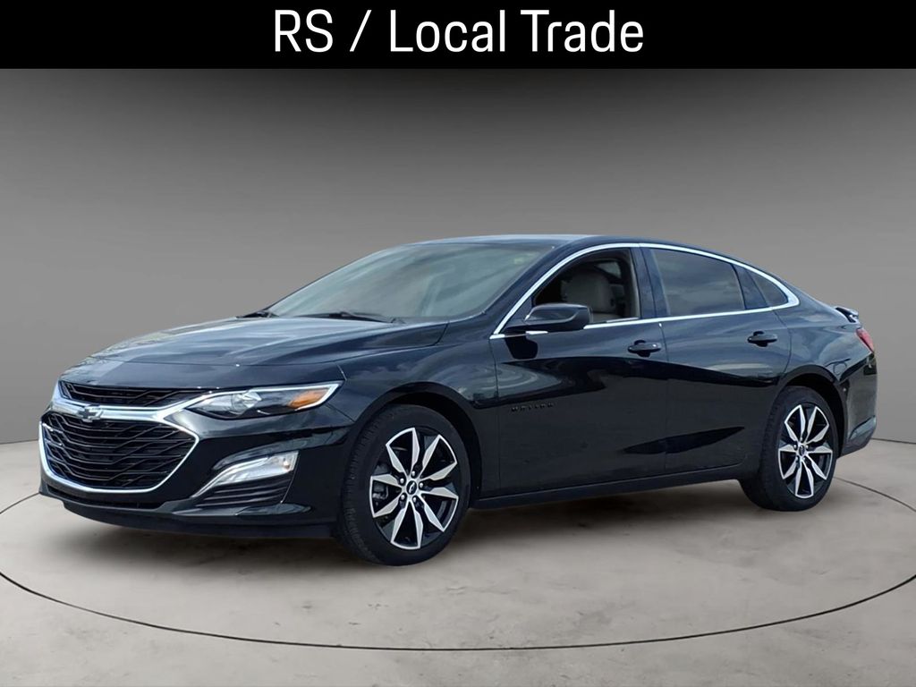 Mosaic Black Metallic 2024 Chevrolet Malibu RS FWD Sedan Front-Wheel Drive Continuously Variable Transmission
