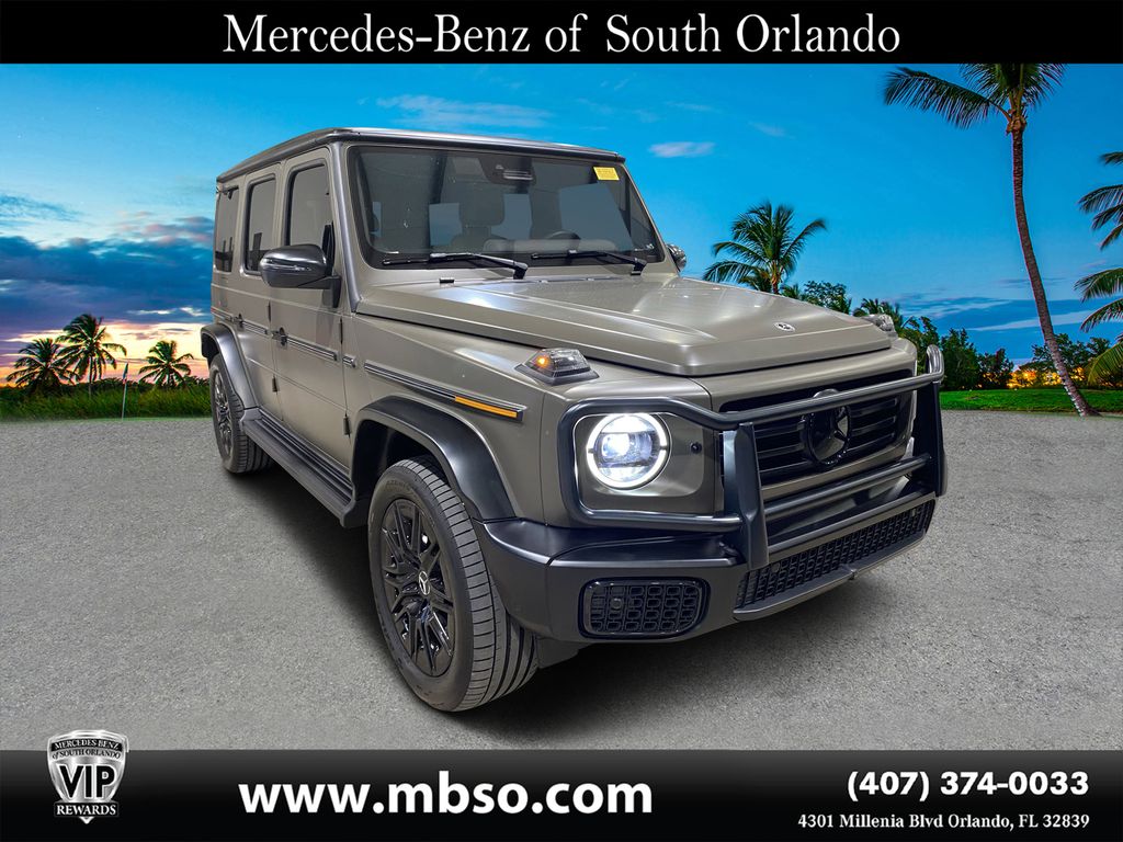 Green 2025 Mercedes-Benz G-Class SUV / Crossover All-Wheel Drive 9-Speed Automatic