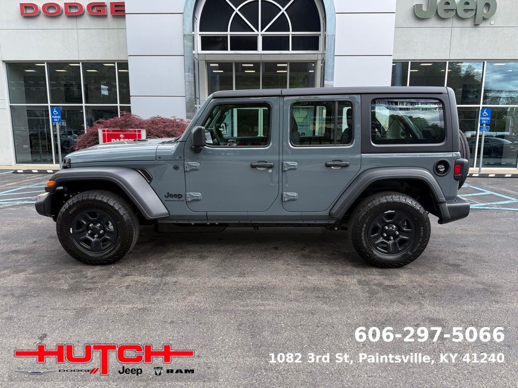 Anvil Clear Coat 2026 Jeep Wrangler SUV / Crossover Four-Wheel Drive 8-Speed Automatic