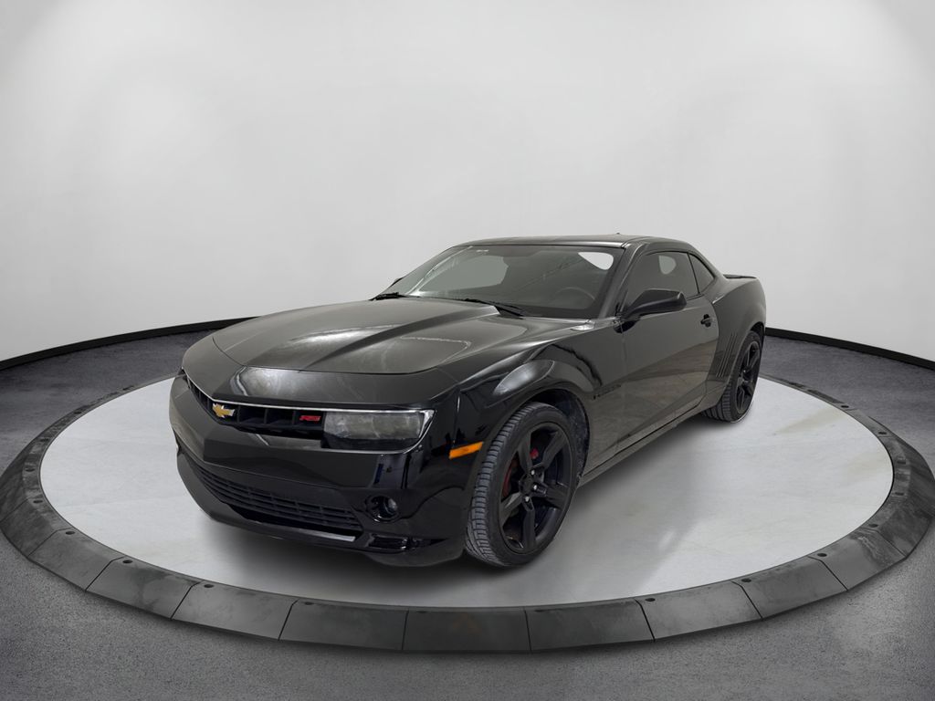 Black 2014 Chevrolet Camaro Coupe Rear-Wheel Drive 6-Speed Automatic