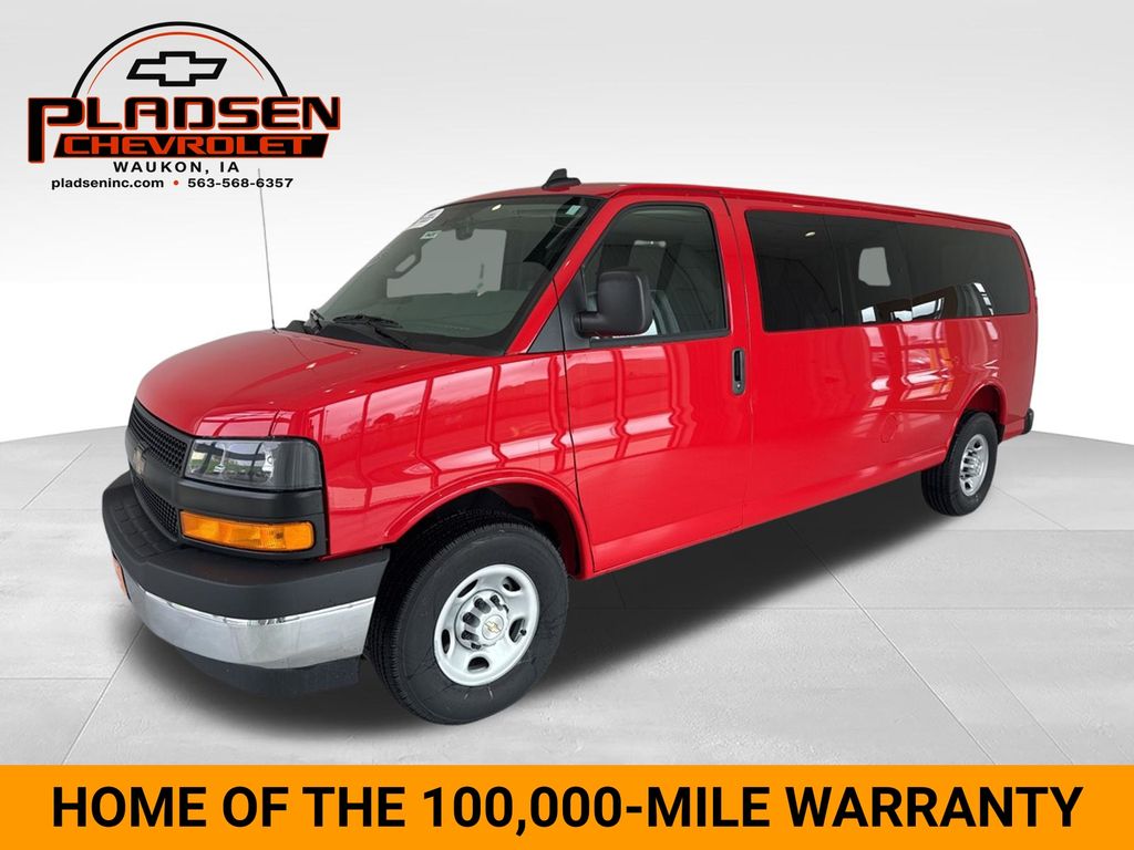 Red Hot 2025 Chevrolet Express Van Rear-Wheel Drive