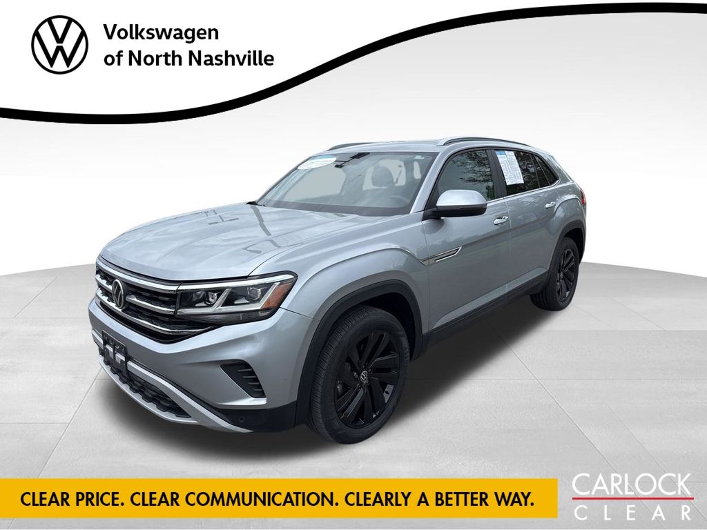 Pyrite Silver Metallic 2022 Volkswagen Atlas Cross Sport SUV / Crossover All-Wheel Drive 8-Speed Automatic