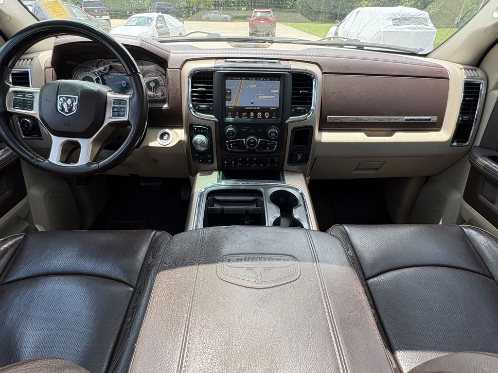 2016 Ram 1500 Laramie Longhorn White at DeMontrond Ford