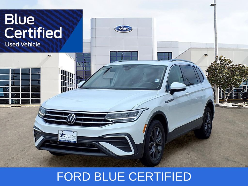 2022 Volkswagen Tiguan 2.0T SE White at DeMontrond Automotive Group