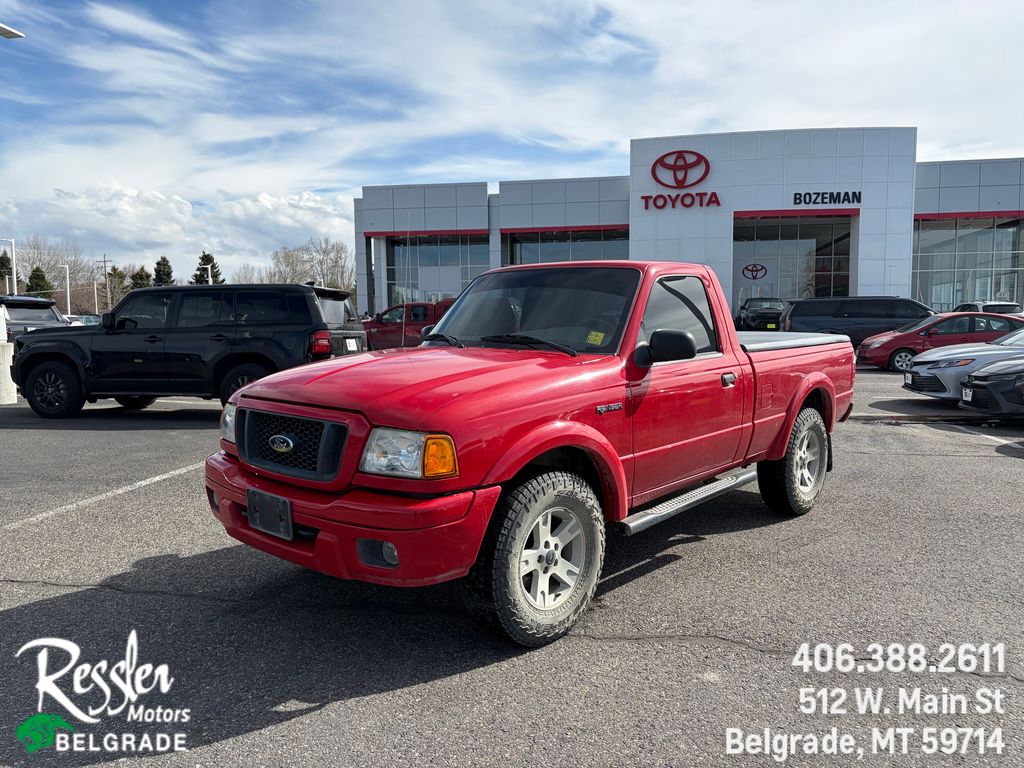 2004 Ford Ranger 2 Dr Edge 4WD Standard Cab SB Pickup Truck Four-Wheel Drive 5-Speed Automatic