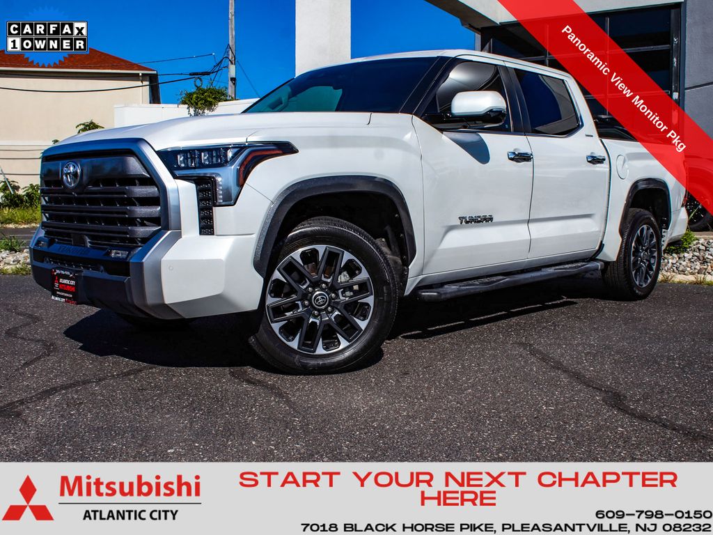 White (Wind Chill Pearl) 2024 Toyota Tundra Pickup Truck Four-Wheel Drive Automatic