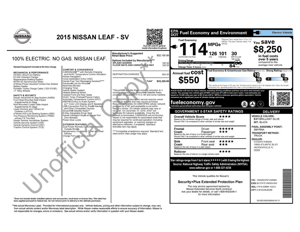 Used 2015 Silver Nissan SV image 6