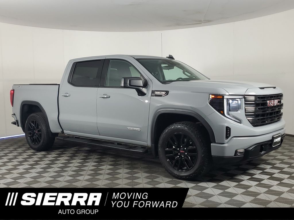 Gray 2024 GMC Sierra 1500 Pickup Truck Four-Wheel Drive Automatic