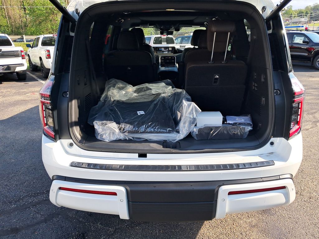2026 Nissan Armada Platinum Reserve White at John Sisson Motors