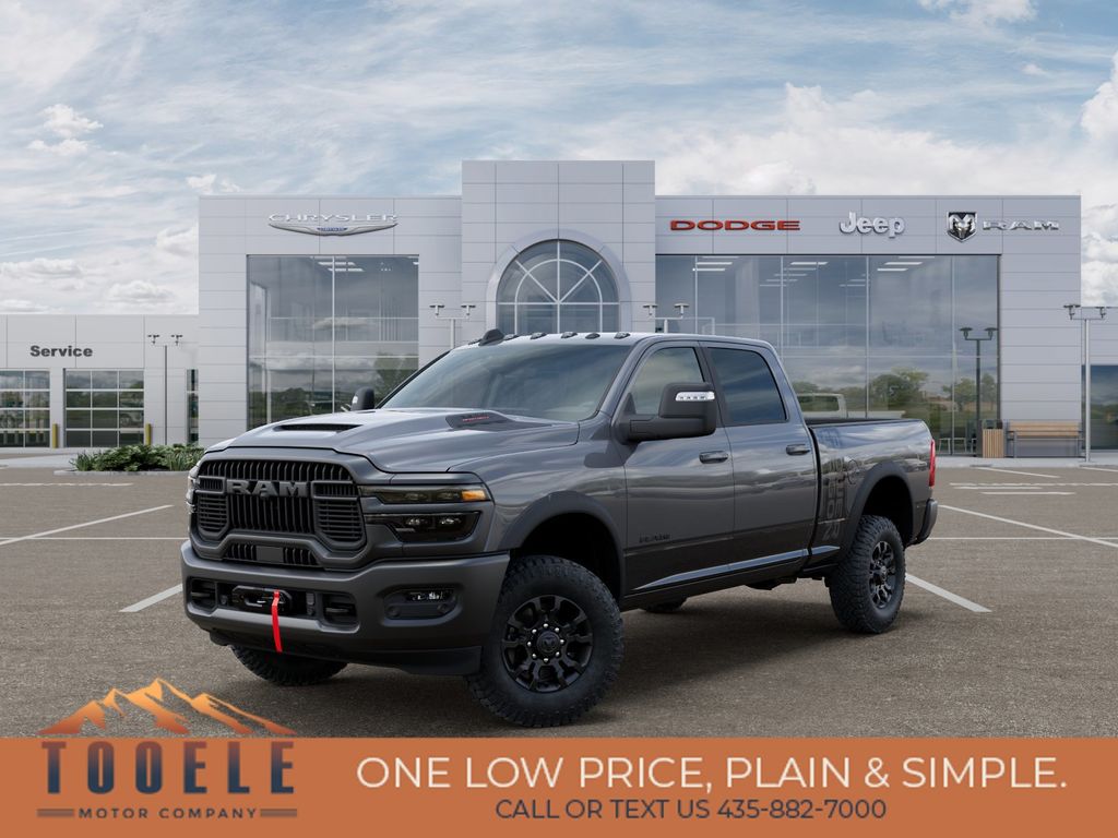 Ceramic Gray Clearcoat 2026 RAM 2500 Pickup Truck Four-Wheel Drive 8-Speed Automatic