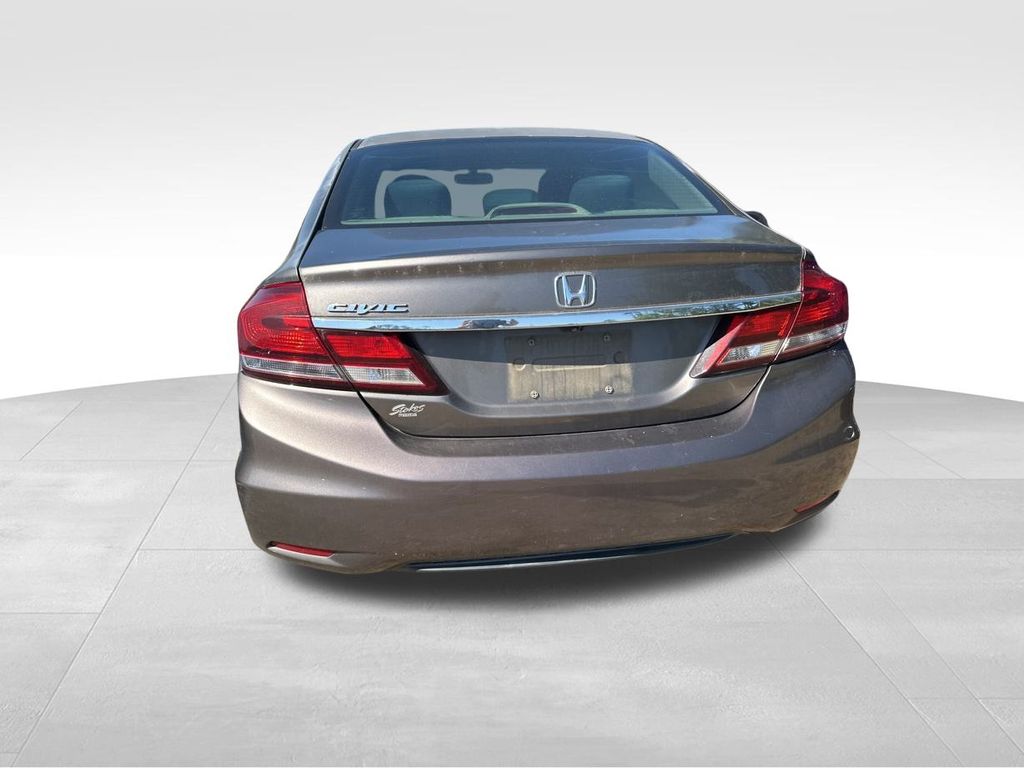 2013 Gray Honda Civic Sdn EX FWD Sedan