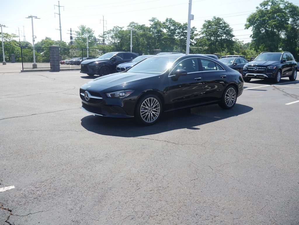 Night Black 2023 Mercedes-Benz CLA Coupe All-Wheel Drive 7-Speed Automatic