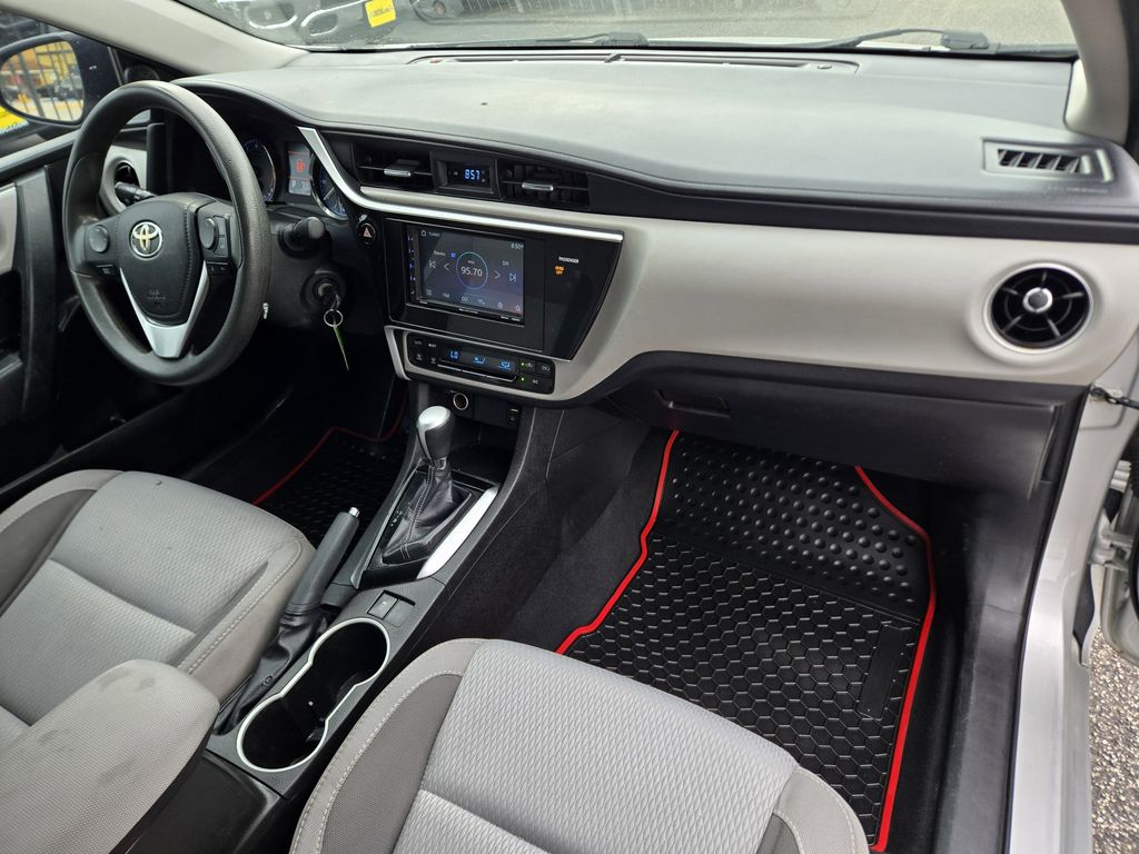 2017 Toyota Corolla LE Silver at Cook Ford