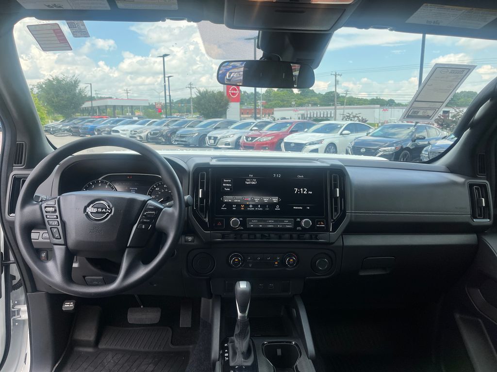 2026 Glacier White Nissan Frontier SV RWD Truck