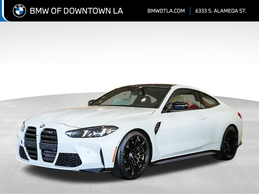 Frozen Brilliant White Metallic 2026 BMW M4 Competition Coupe xDrive Coupe All-Wheel Drive 8-Speed Automatic
