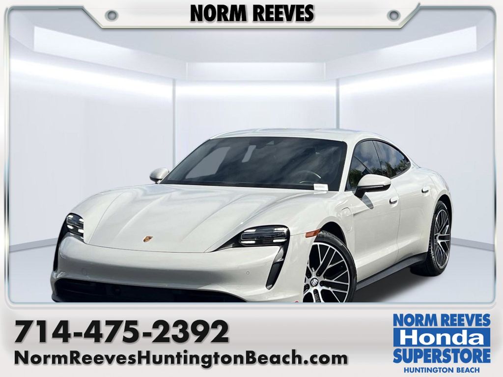 Chalk 2024 Porsche Taycan Sedan Rear-Wheel Drive 2-Speed Automatic