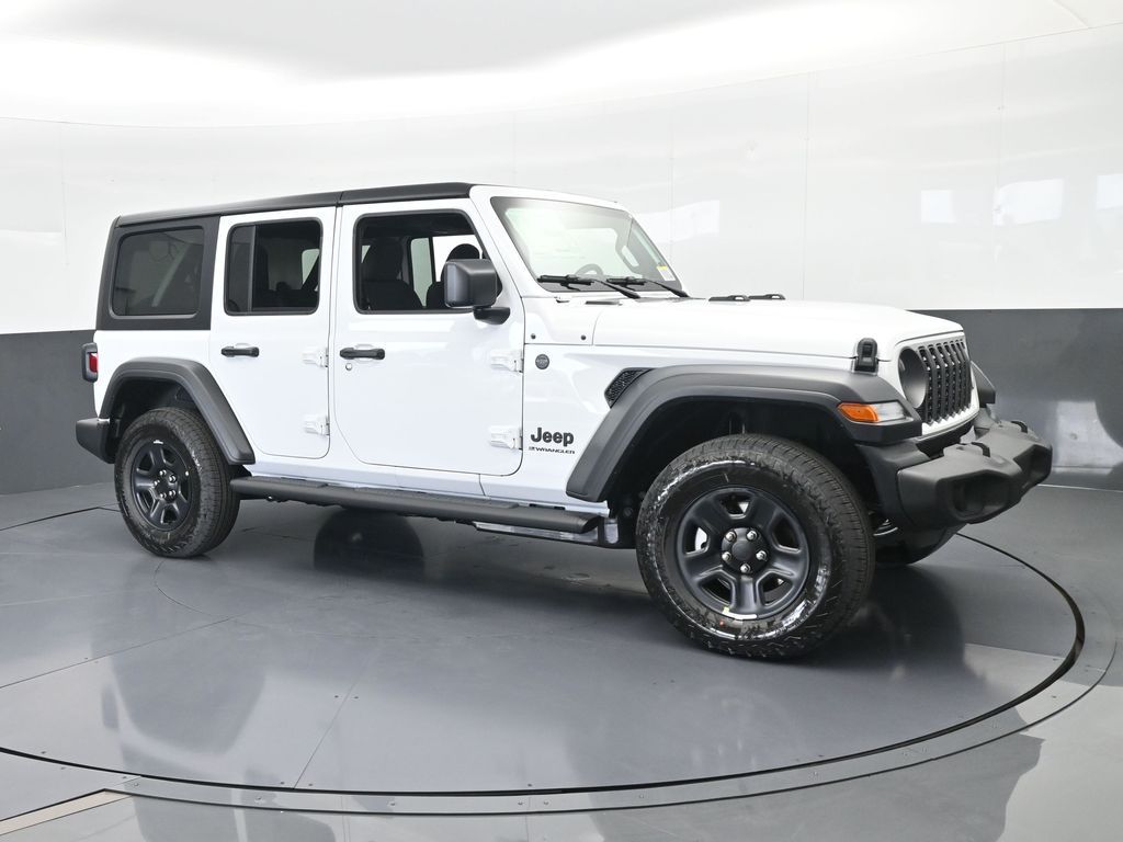 New 2026 Bright White Clearcoat Jeep Sport image 7