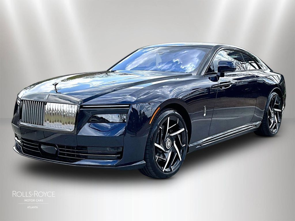 Midnight Sapphire 2026 Rolls-Royce Black Badge Spectre AWD Coupe All-Wheel Drive 1-Speed Automatic