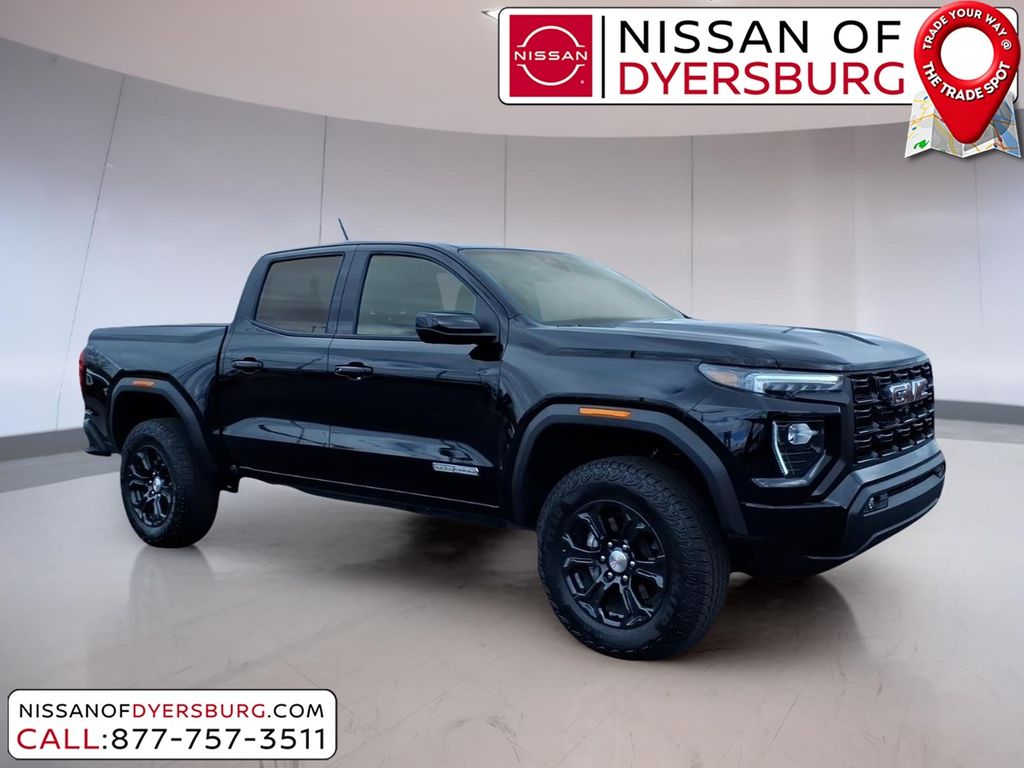 Onyx Black 2024 GMC Canyon Elevation Crew Cab RWD Pickup Truck 4X2 8-Speed Automatic