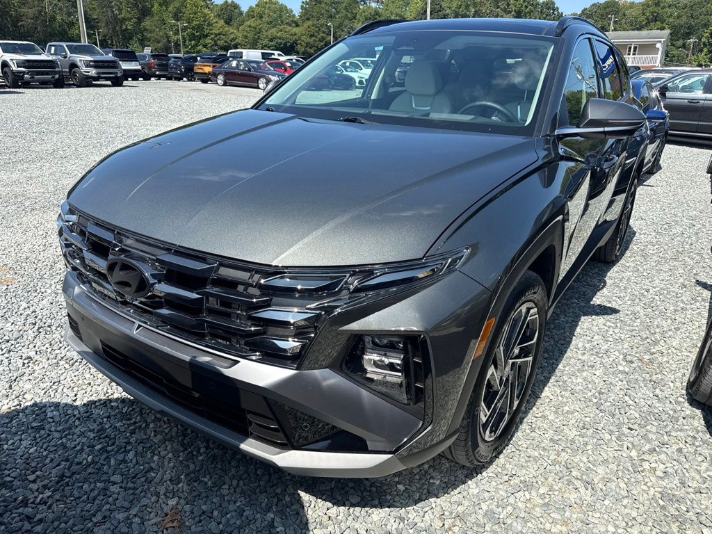 Amazon Gray 2025 Hyundai Tucson Hybrid SUV / Crossover All-Wheel Drive 6-Speed Automatic