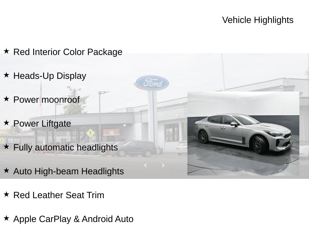 2023 Kia Stinger GT2