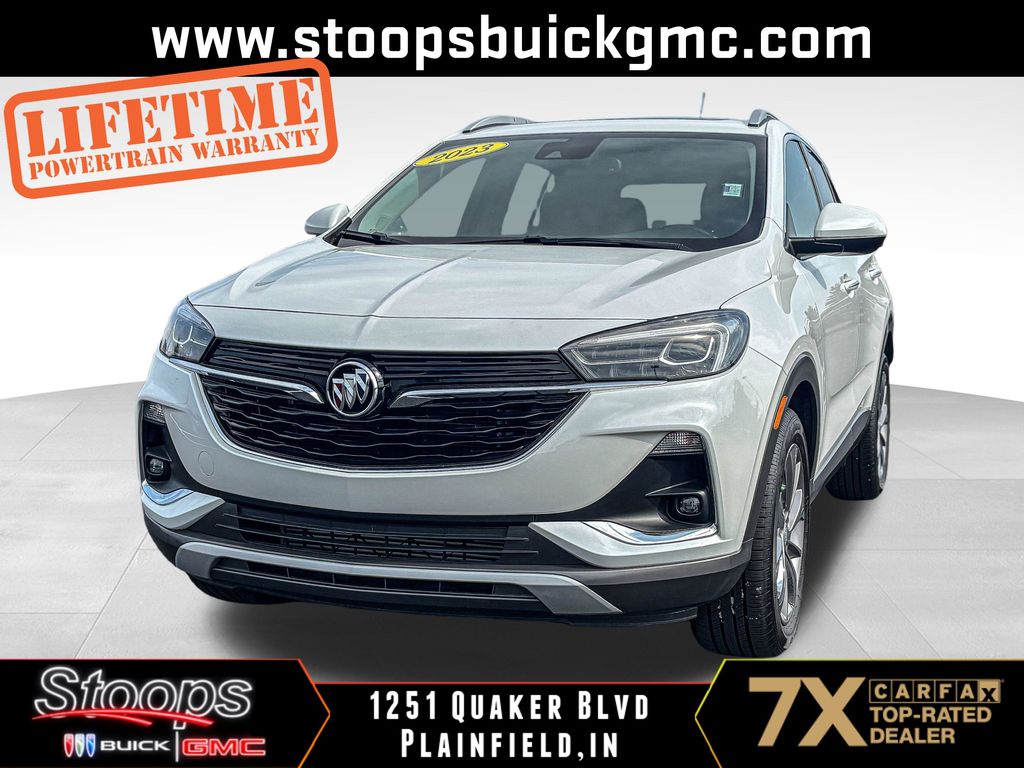 White Frost Tricoat 2023 Buick Encore GX Essence FWD SUV / Crossover Front-Wheel Drive Continuously Variable Transmission