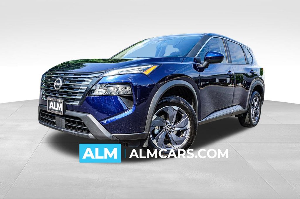Deep Ocean Blue Pearl 2025 Nissan Rogue SUV / Crossover Front-Wheel Drive Continuously Variable Transmission