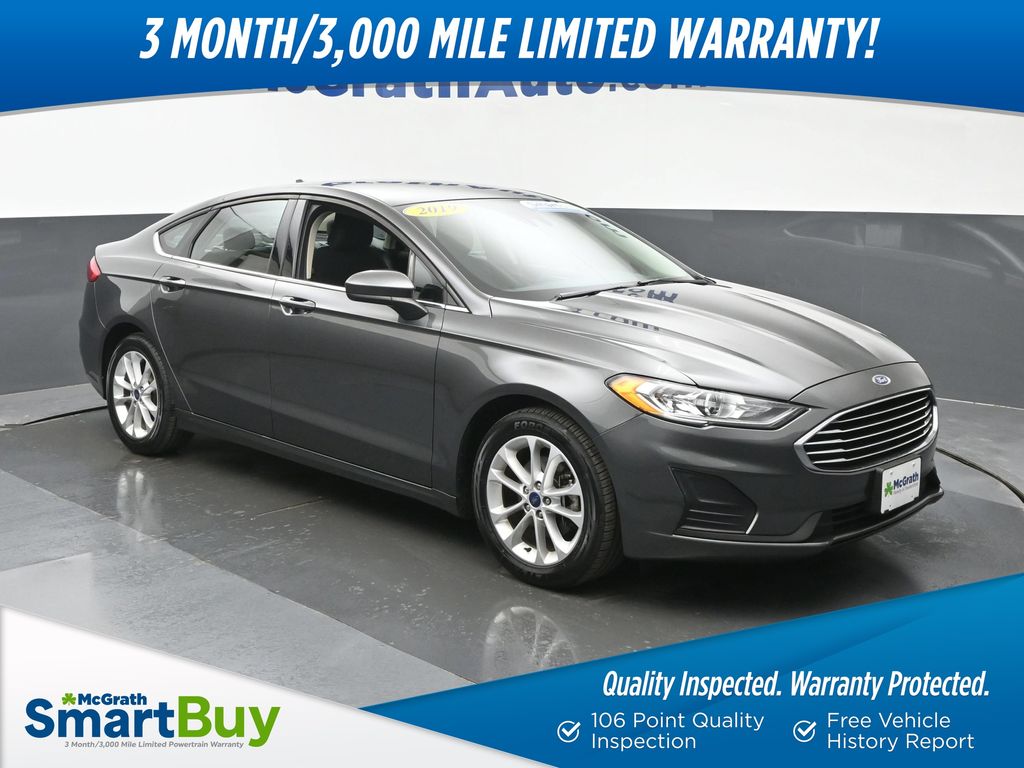 Gray (Magnetic) 2019 Ford Fusion Sedan Front-Wheel Drive 6-Speed Automatic