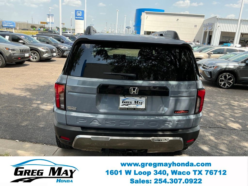 2026 Honda Passport TrailSport Elite Gray at Greg May Honda