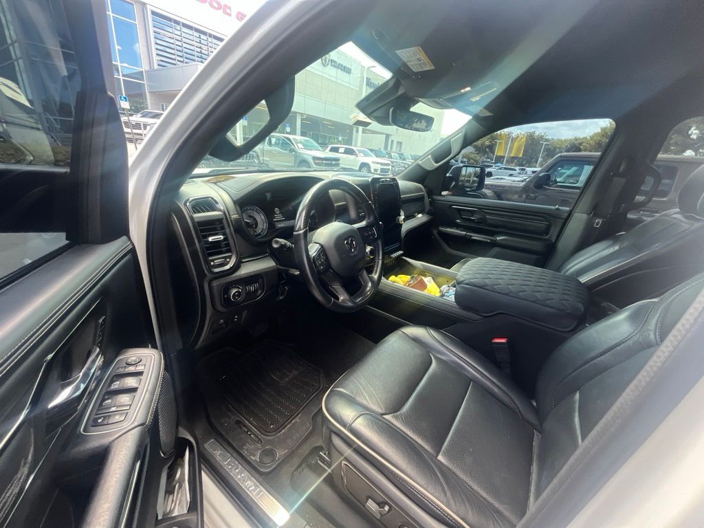 Used 2022 Ivory White Tri-Coat Pearlcoat Ram Limited image 2
