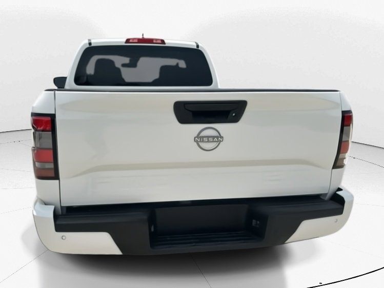 2025 Glacier White Nissan Frontier SV RWD Truck