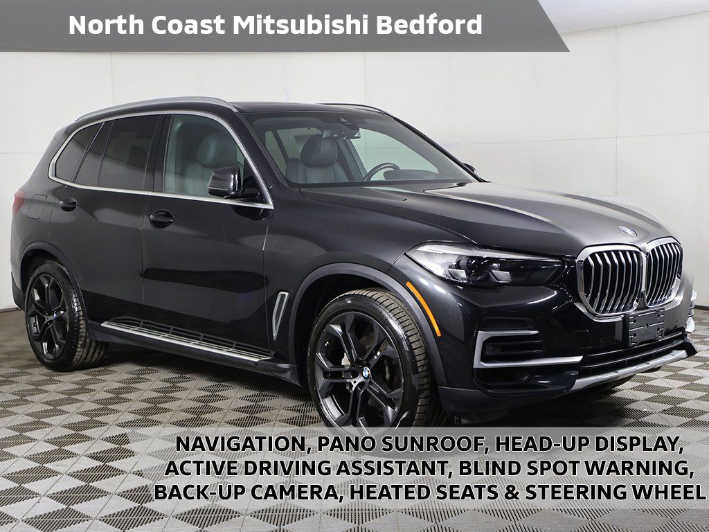Black Sapphire Metallic 2023 BMW X5 SUV / Crossover All-Wheel Drive 8-Speed Automatic