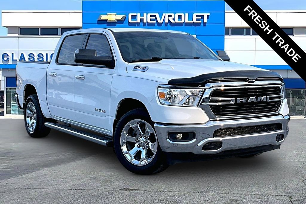 Bright White Clearcoat 2020 RAM 1500 Pickup Truck  8-Speed Automatic