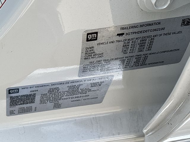 New 2026 White GMC SLT image 28