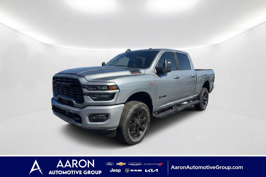Silver 2026 RAM 2500 Pickup Truck Four-Wheel Drive 8-Speed Automatic