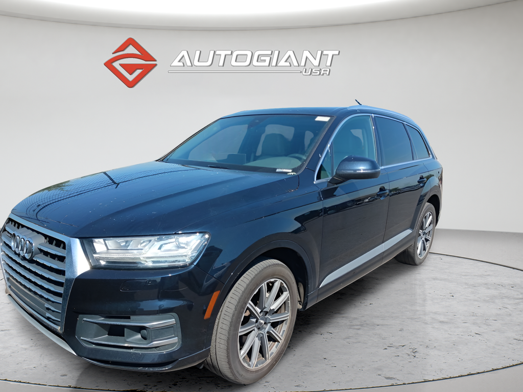 Ink Blue 2017 Audi Q7 3.0T quattro Premium Plus SUV / Crossover All-Wheel Drive 8-Speed Automatic
