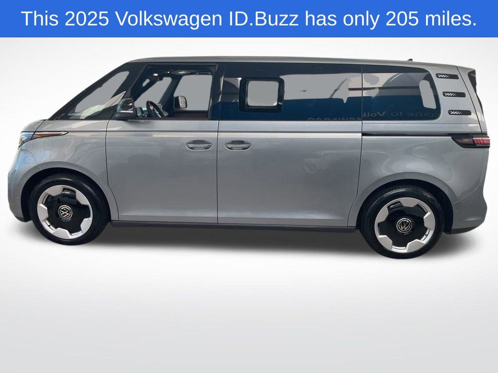 Silver 2025 Volkswagen ID.Buzz Pro S RWD Minivan Rear-Wheel Drive Automatic