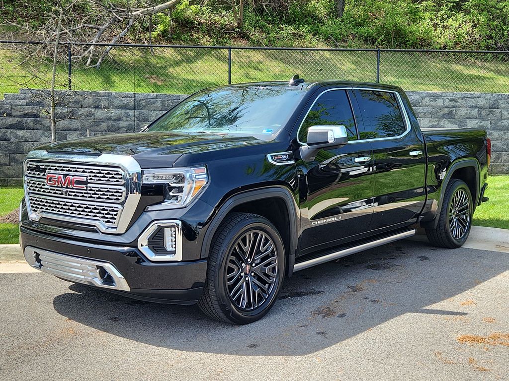 Onyx Black 2019 GMC Sierra 1500 Denali Crew Cab 4WD Pickup Truck Four-Wheel Drive Automatic